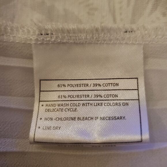 Ariat Burnout Flowy Top Sz L - Picture 6 of 6